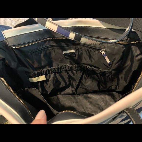 Kate Spade Cruise Stripe Kaylie Baby Diaper Bag - Picture 12 of 13